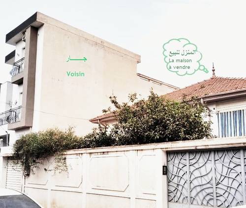 Annonce de mise en vente d'un maison (villa) à BLIDA - ALGERIE