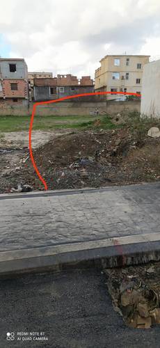 Vends terrain 210 m2 Oued Alleug