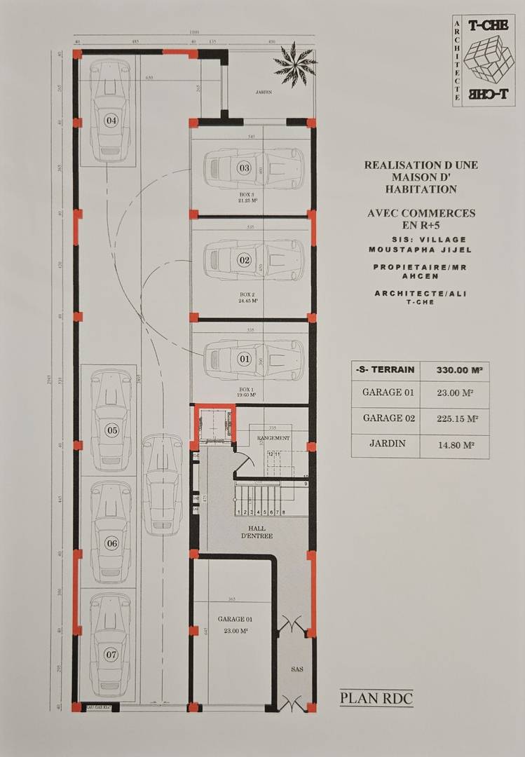 Appartement F7 luxe au centre ville de jijel