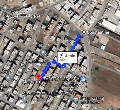 Lot de Terrain au Moudjahidines (Route El Mridj) 