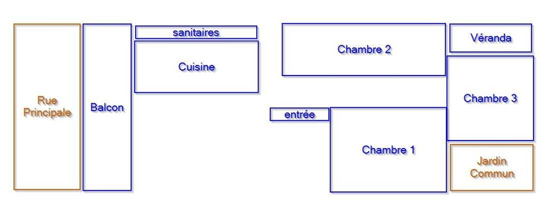 location F3 niveau de villa neuf grand standing dar el beida, alger.