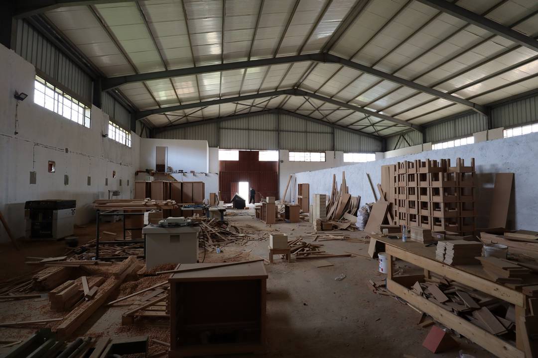 Agence loue à Ouled Ch’bel (Birtouta) un Hangar Industriel de 700 M² couvert (en charpente métallique)