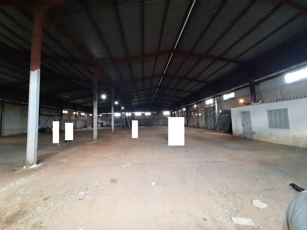 Agence loue à la zone industrielle d’Oued Semar un Hangar de : 1600 M² couvert (en charpente métallique)
