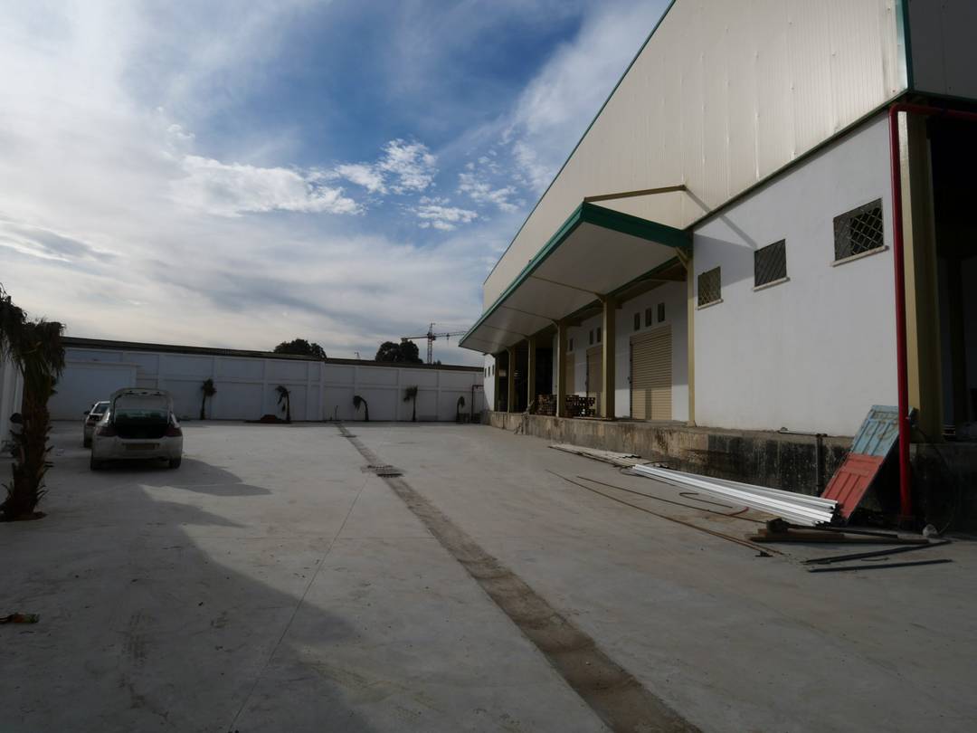 location hangar à la zone industrielle El Harrach 