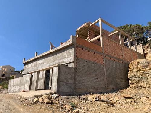 MAGNIFIQUE VILLA HONAÏNE PLAGE TAFSOUT VUE PANORAMIQUE PROJET À FINIR