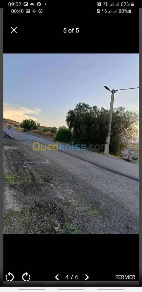 قطعة أرض صالحة للبناء أو الإستثمار