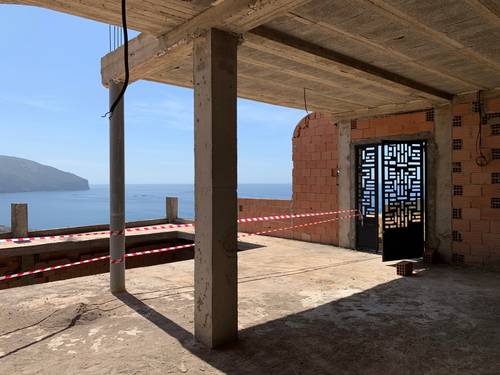 MAGNIFIQUE VILLA HONAÏNE PLAGE TAFSOUT VUE PANORAMIQUE PROJET À FINIR