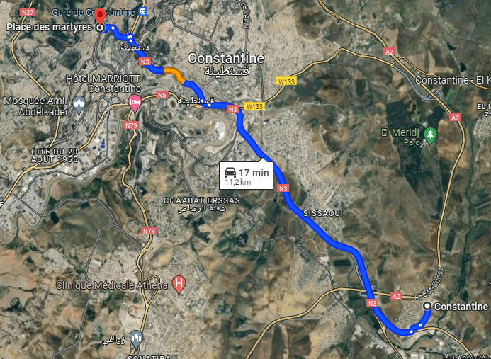 Lot de Terrain au Moudjahidines (Route El Mridj)