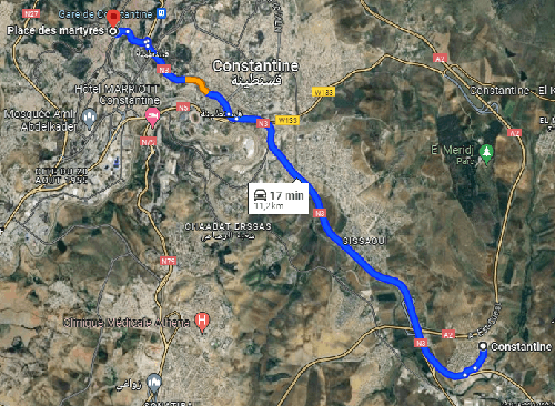 Lot de Terrain au Moudjahidines (Route El Mridj) 