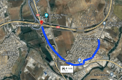 Lot de Terrain au Moudjahidines (Route El Mridj) 