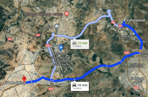 Lot de Terrain au Moudjahidines (Route El Mridj)