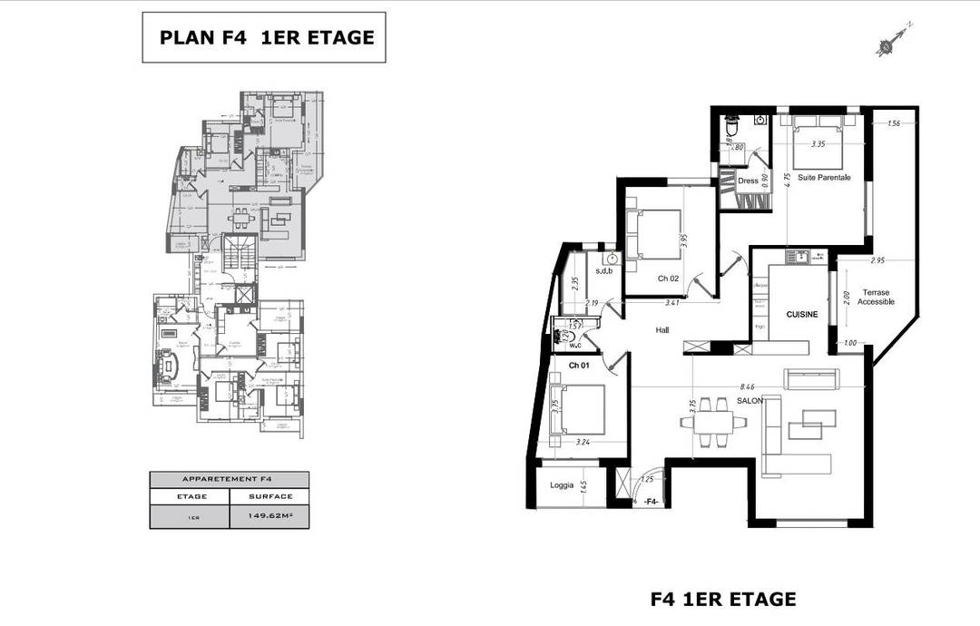 Appartement F4 à Said Hamdine