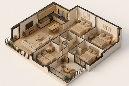 vente des apartement luxieuse sur plan! noveau project !