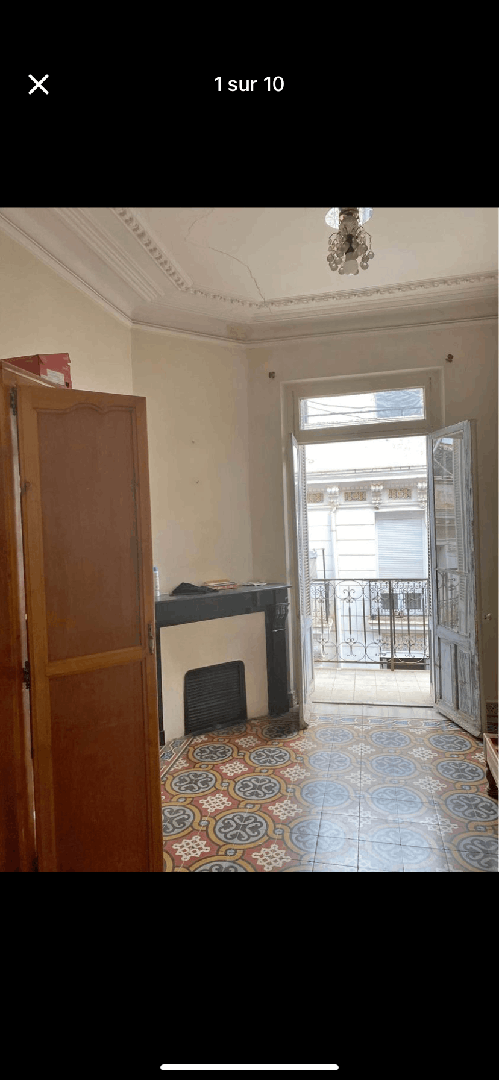 Appartement f6 plus véranda alger centre vue sur Didouche mourad