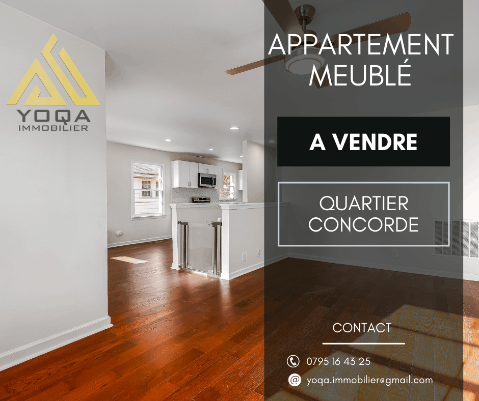 Appartement F4 entièrement meublé