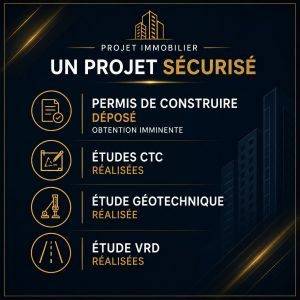VENTE PROJET IMMOBILIER CLE EN MAIN
