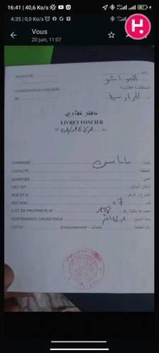 Vente Villa Alger baba Hassen 421m