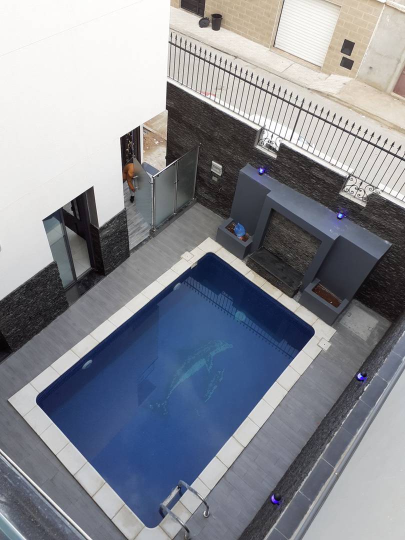 villa luxe contemporaine actée avec piscine à vendre  à canastel oran