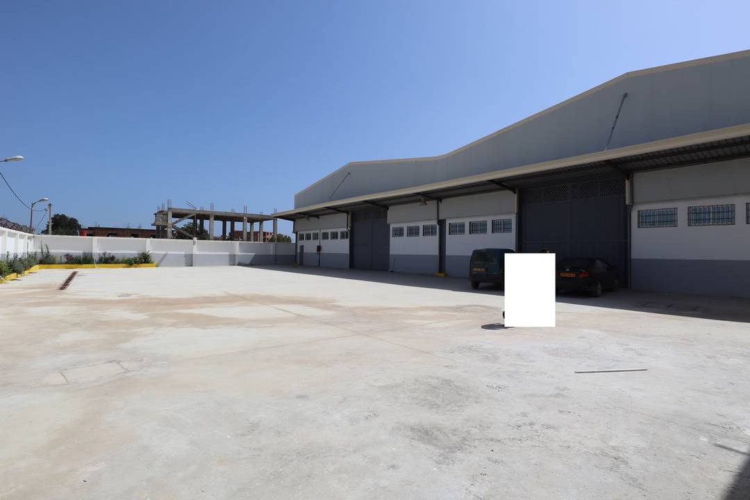 Agence loue à Khemis El Khechna un Hangar industriel de : 1900 M² couvert (en panneaux sandwichs)