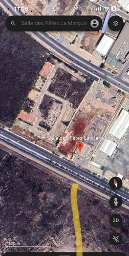 Vente d un terrain 11000 m