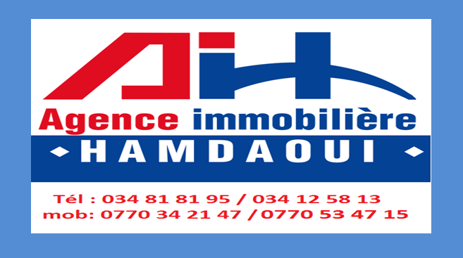 l'agence immobilière HAMDAOUI , met en vente un terrain d'une superficie de 2800m² à El Meghra , Béjaia