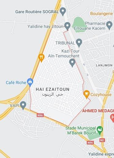 Vente Villa Ain Temouchent