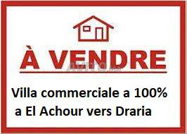 Villa commerciale a 100 % a El Achour 