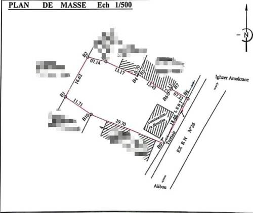 Terrain constructible de 761 m²