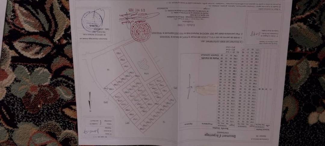 Terrain pour construction à vendre dans un lotissement réglementé Saoula Ouled Belhadj. Alger.