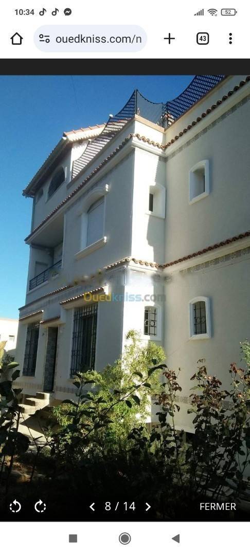 Location Niveau de villa Douera