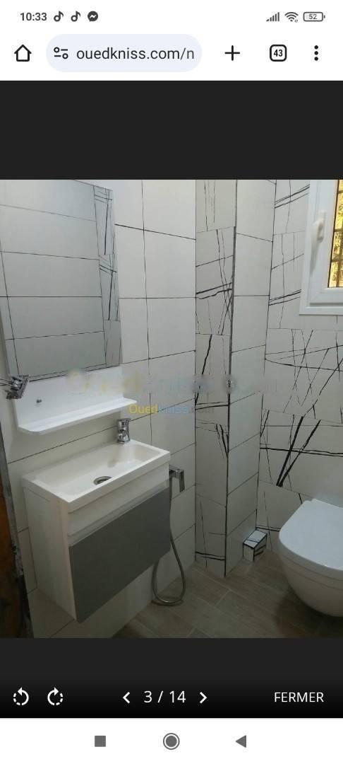 Location Niveau de villa Douera