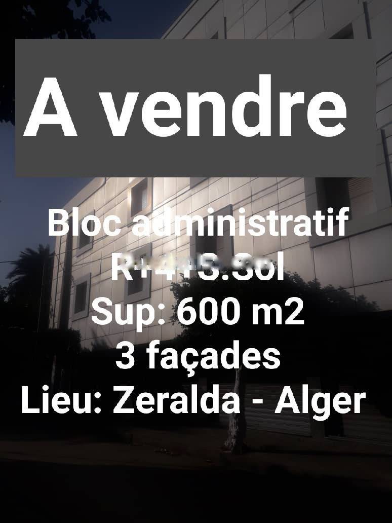 Vente Immeuble Zeralda