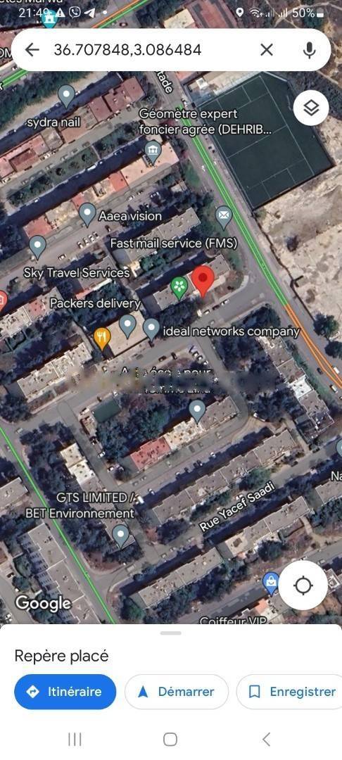 Vente Local F2 Djasr Kasentina