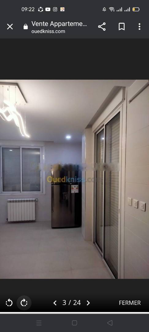 Vente Appartement F5 Djasr Kasentina