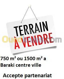 Vente Terrain Baraki