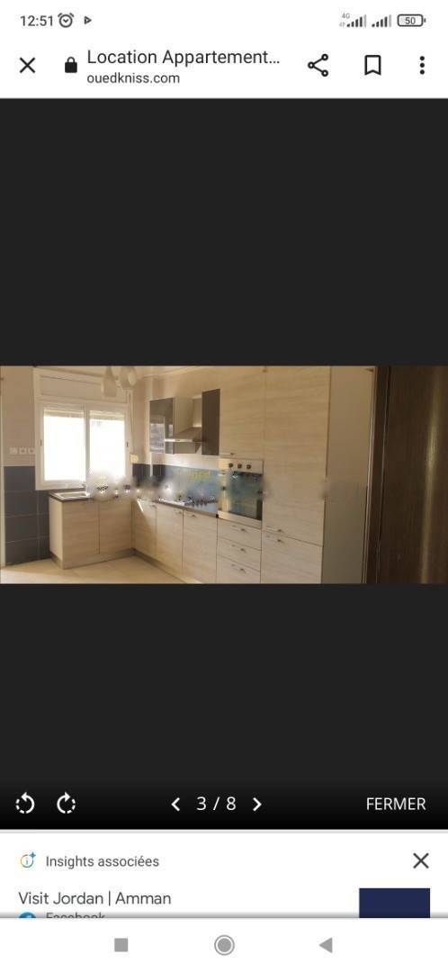 Location Appartement F4 Ouled Fayet