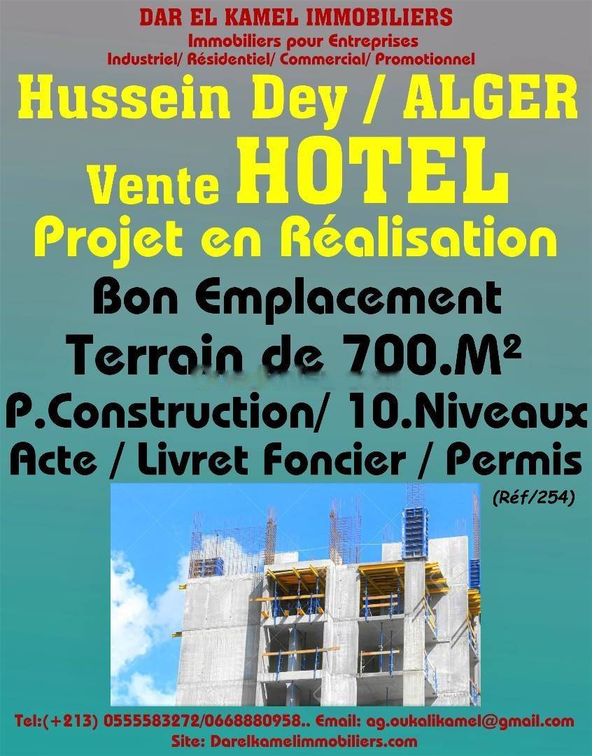 Vente Immeuble Hussein Dey