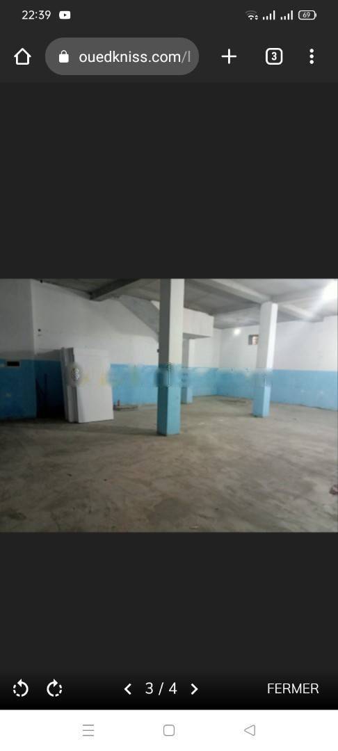 Location Local Bordj El Bahri