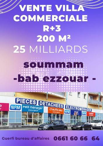 Vente Villa Bab Ezzouar