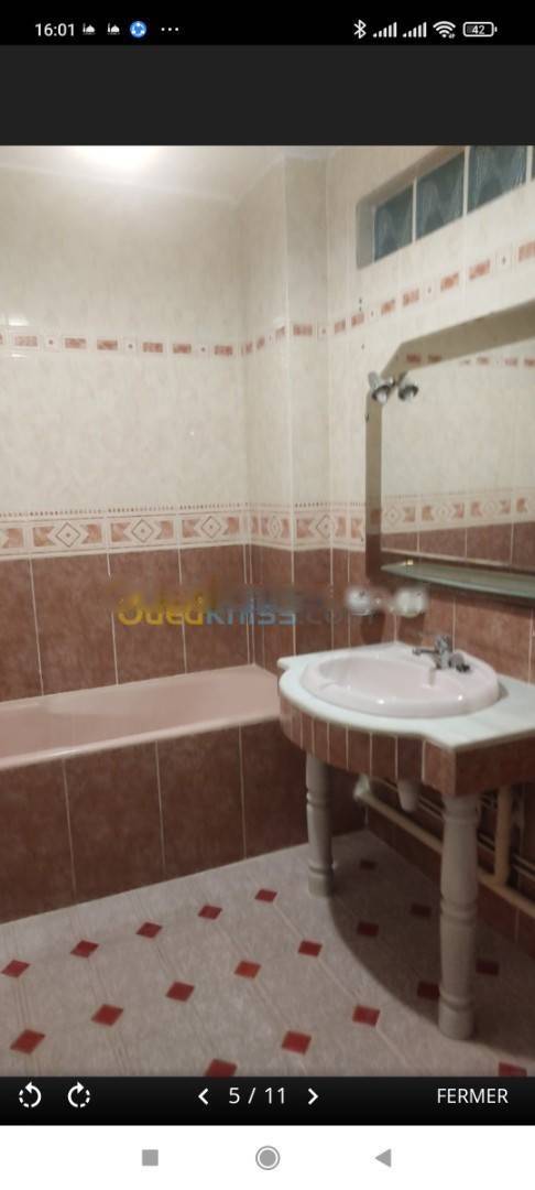 Location Appartement F4 Bir Mourad Rais