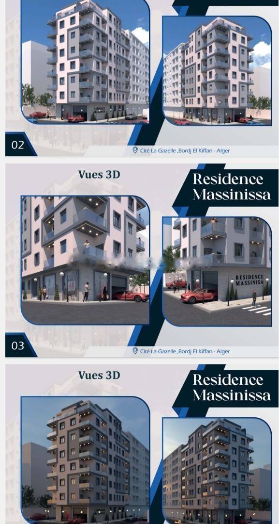 Vente Appartement F3 Bordj El Kiffan