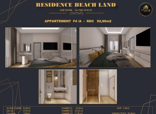 Vente Appartement F4 Bordj El Bahri