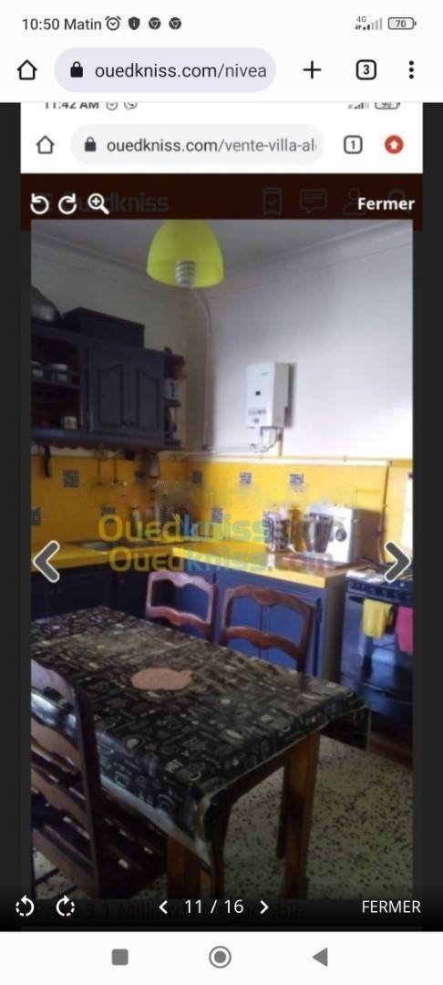 Vente Villa F08 Saoula