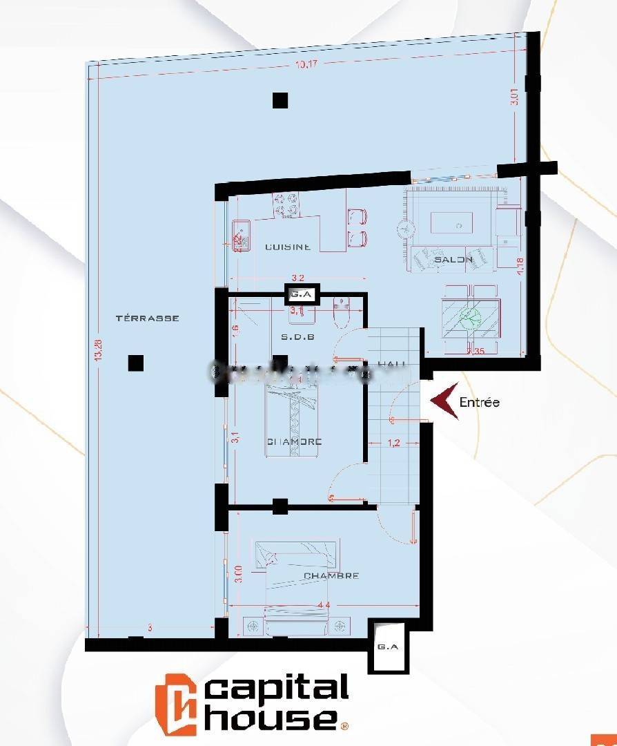 Vente Appartement F4 Bordj El Kiffan