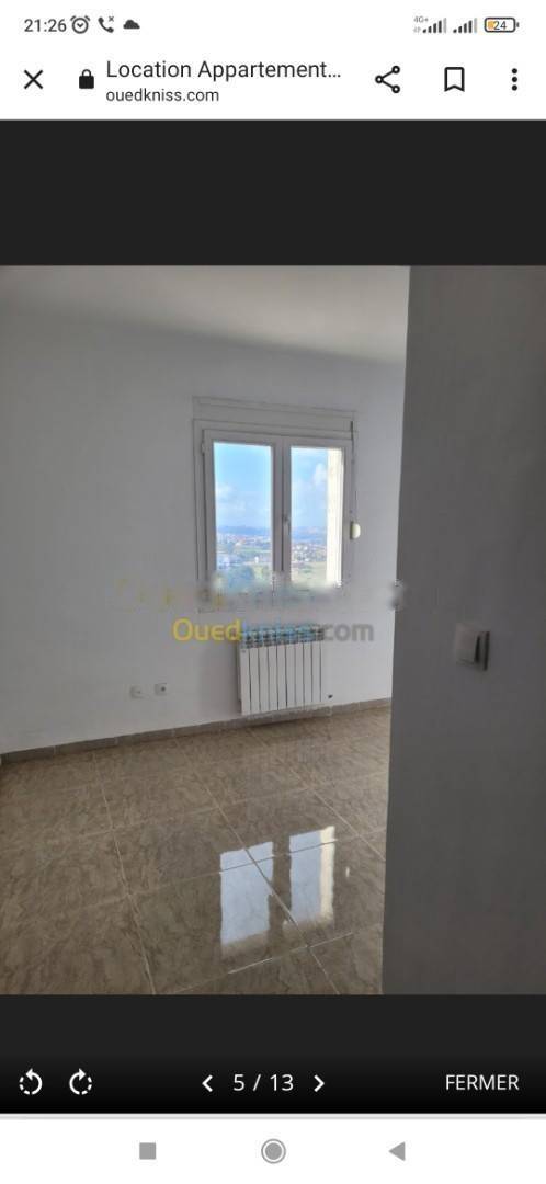 Location Appartement F5 Ouled Fayet