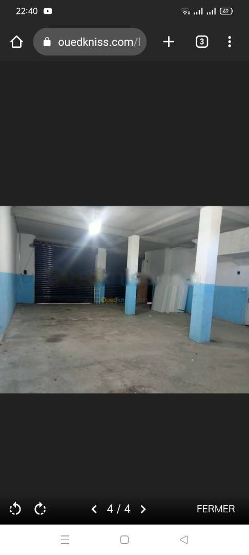 Location Local Bordj El Bahri