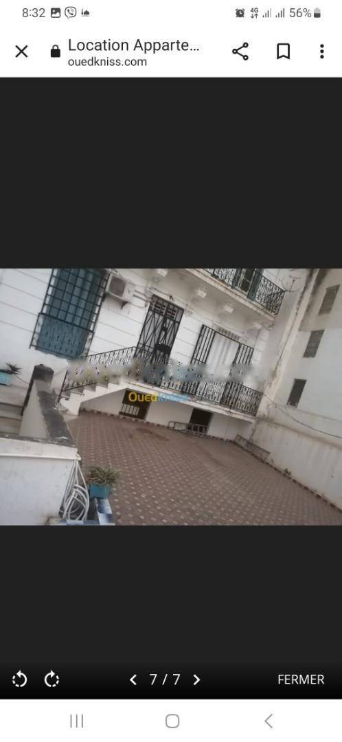 Location Appartement F5 Alger-Centre