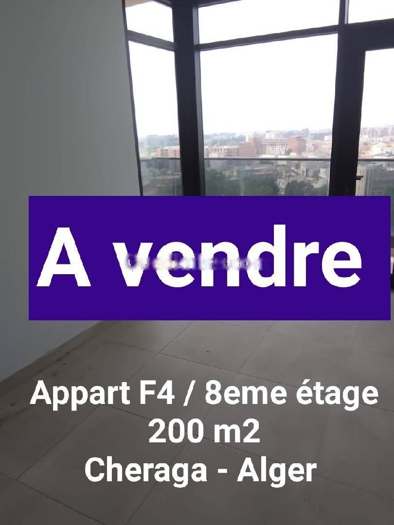 Vente Appartement F4 Cheraga