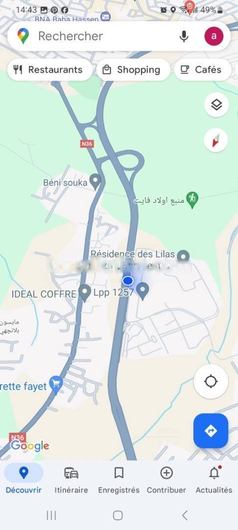 Location Appartement F5 Ouled Fayet