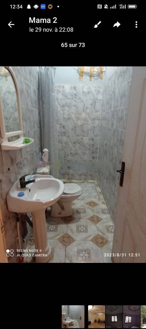 Location Appartement F3 Bordj El Kiffan